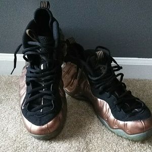 Men's Nike Air Foamposite Copper/Bronze athletic